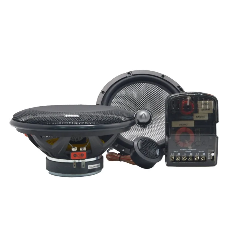 6.5-inch Car Front Door Audio Car Speaker Set 165AS Speaker Modification Tweeter and Woofer