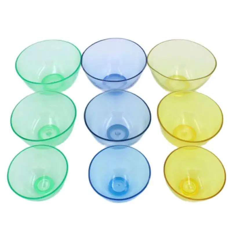 10pcs Dental Silicone Mixing Bowl Use Dappen Dishes Teeth Laboratory Materials Tools