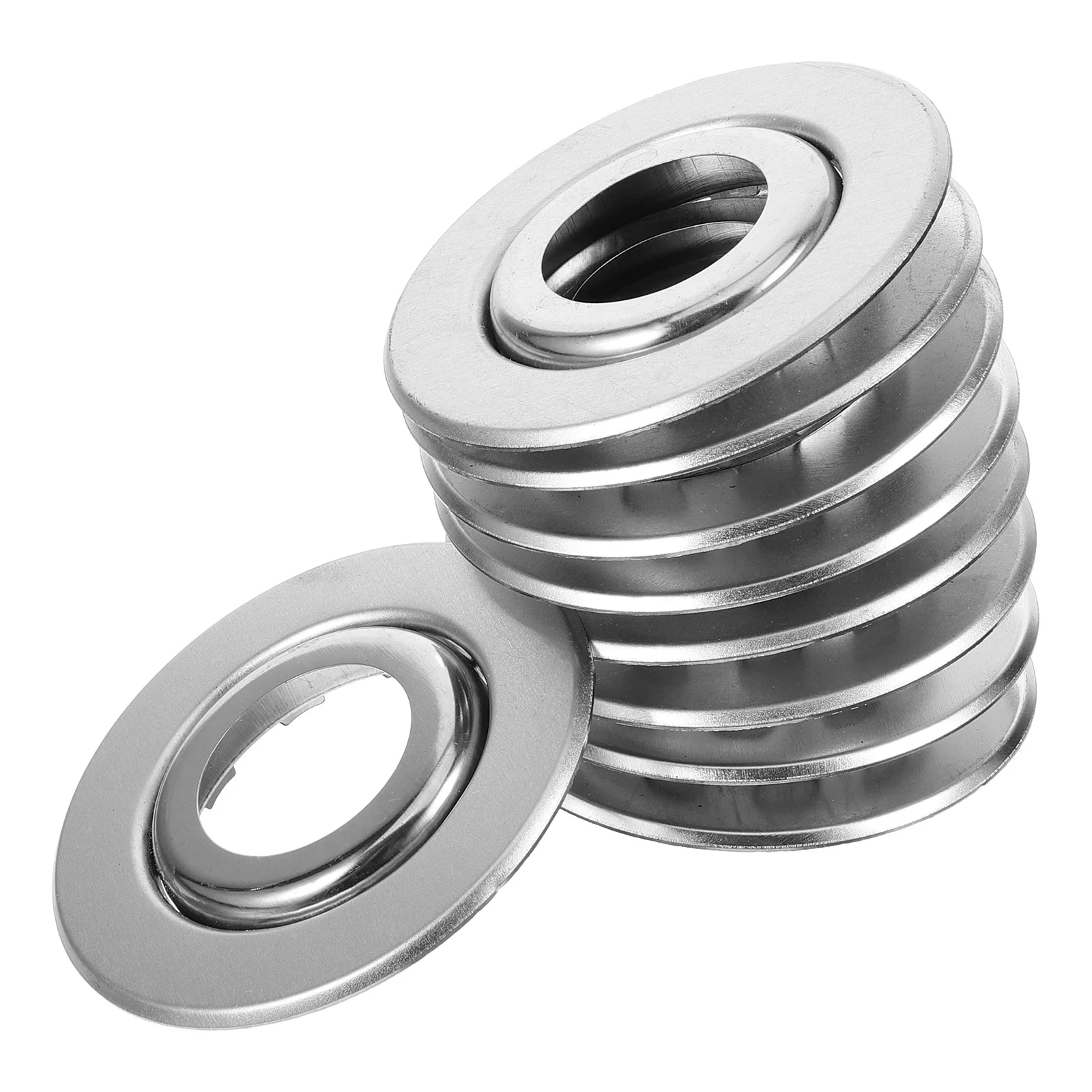 10pcs Double Disc Decorative Cover For Fire Sprinkler 3/4 Inch Adjustable Stainless Steel Protective Plate Sprinkler Cover