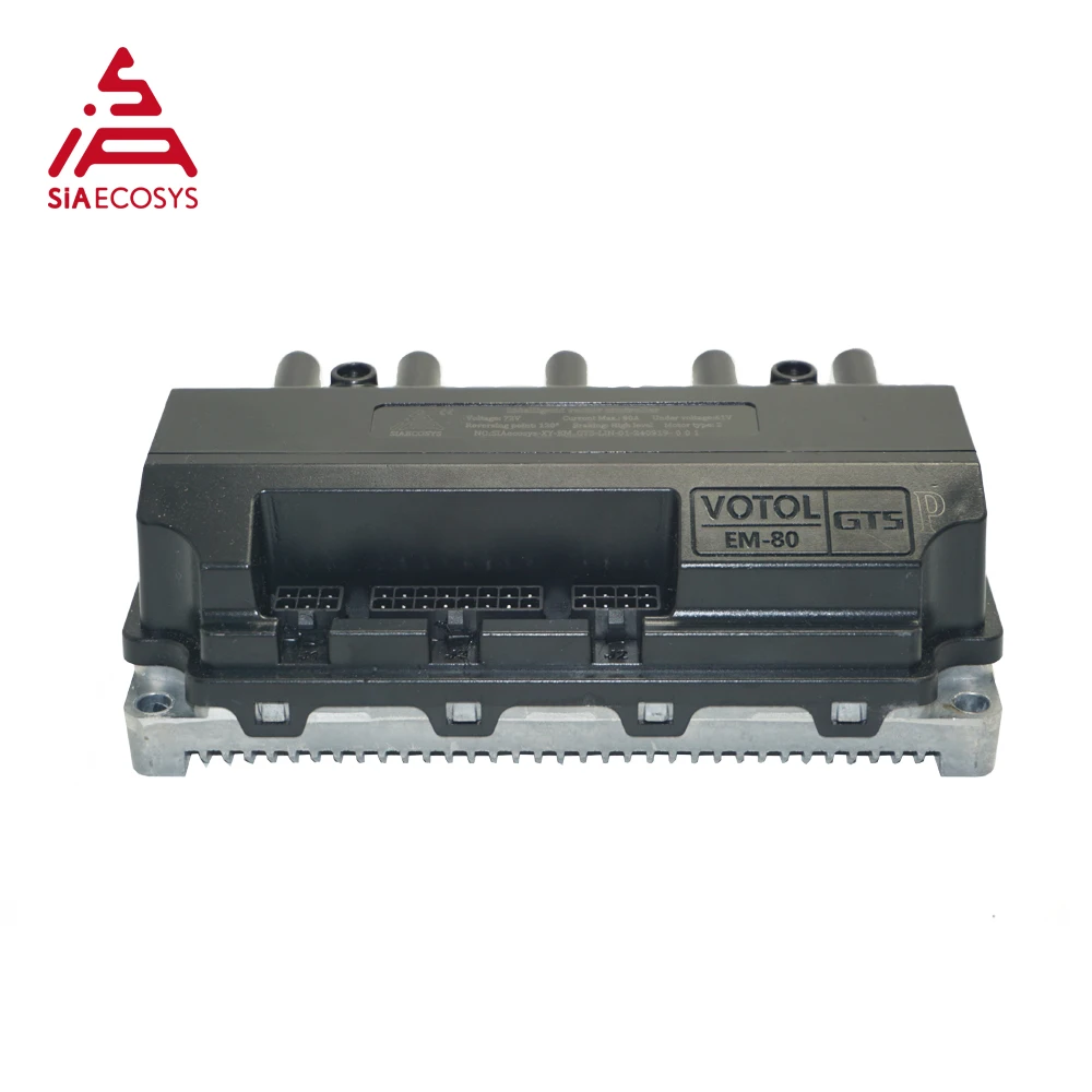 Votol EM80GTSP 72V 55A 80A Boost Sine Wave Controller for 3KW-4KW Electric Motorcycle CAN Bus Programmable Motorcycle Accessory