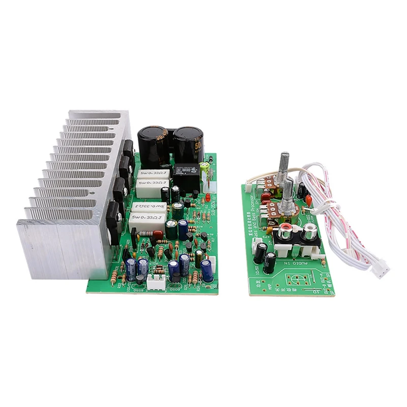 A1695 C4467 350W High Power Subwoofer Amplifier Board Woofer Audio Stereo Amplifier For DIY Speaker Dual AC24V-28V