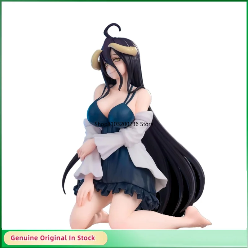 

Original Anime Overlord Albedo Pajamas Ver. Action Figures Noodle Stopper Model Desktop Decorate