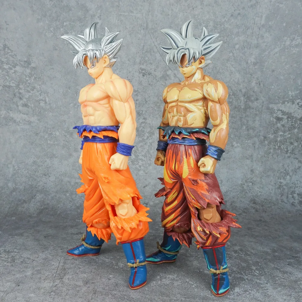 Dragon Ball Sun Wukong Anime Document Painting, Anime Action Figure Collection, Grand Modèle, Jouet Cadeau, exposée des Soldats, 30cm, Gratuit