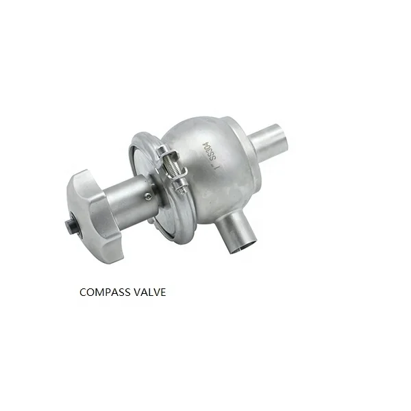 DN15 to DN125 Sanitary Stainless Steel Sanitary Manual Threaded Fluid Flow Control Valve