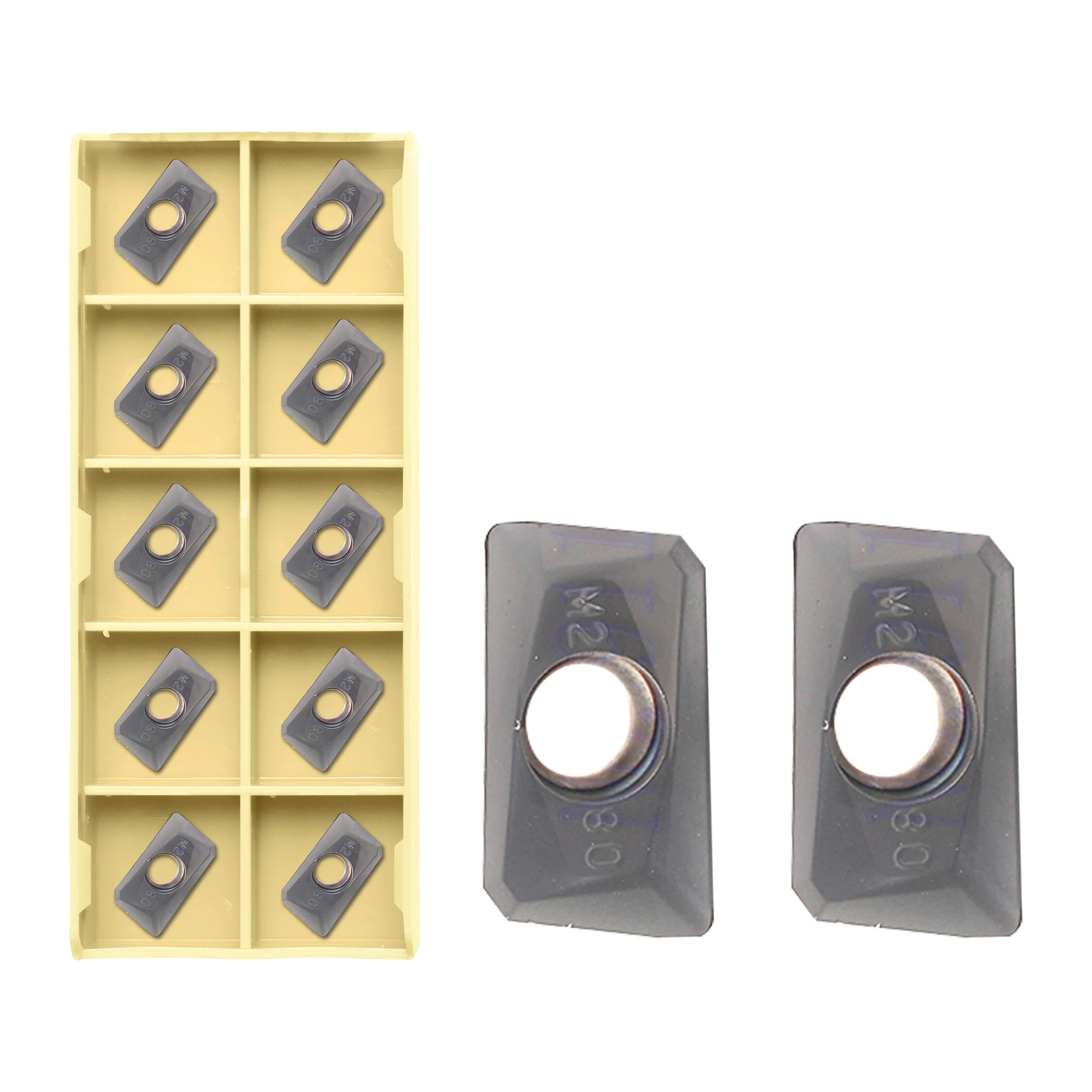 APMT1135PDER-M2 APMT1604PDER تحول المخرطة باستخدام الحساب الآلي أداة بالقطع طحن كربيد إدراج السلس رقاقة إخلاء شفرة قاطعة قوية