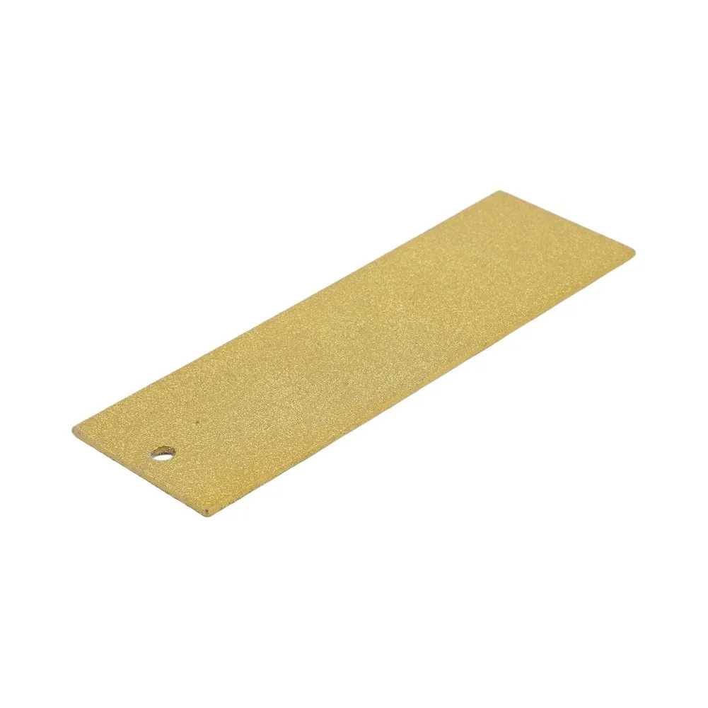 Gold Colored Diamond Polishing Pad for Marble Edge Smoothing Hand Operated Trimming Tool 60 Mesh One Side 100 Mesh