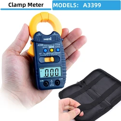 Digital Clamp Meter DC/AC Voltage Multimeter Ammeter Resistance Tester Auto Range Multimeter 200mV~600V 200Ω~20MΩ MT87