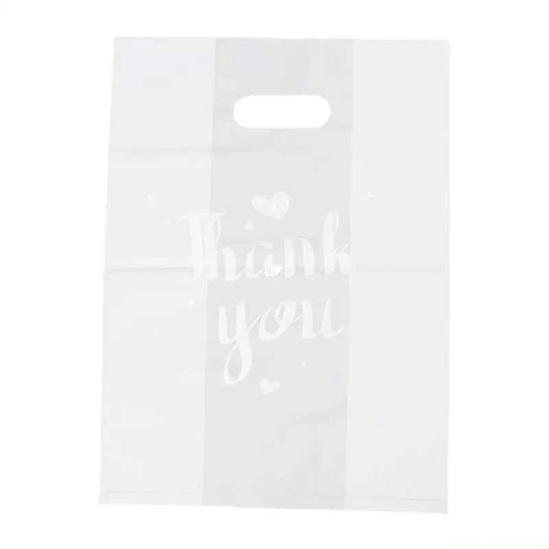 X90D Thank You Bag Gift Bag Easy to Use Baking Packaging Bag Cookie Wrappers Bag