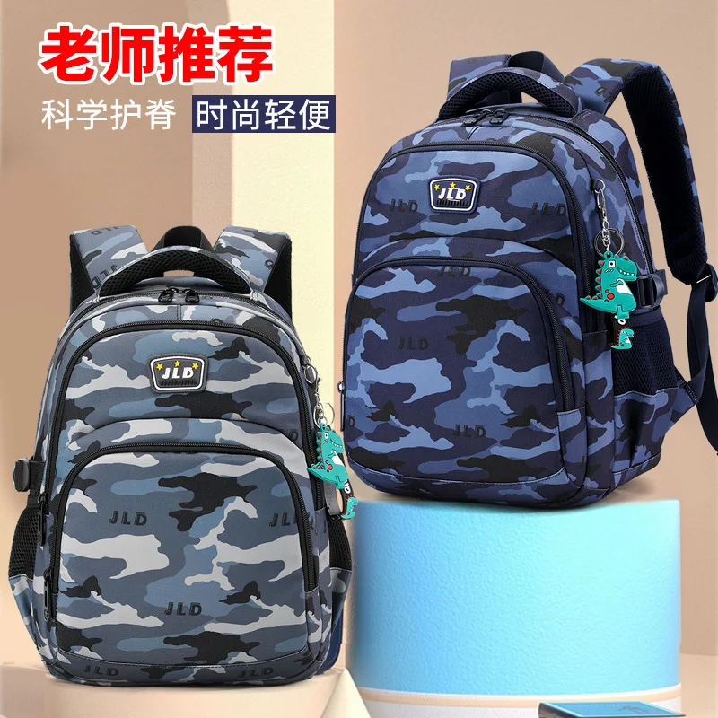 Junior High School Backpacks for Girls Primary Kids School Bag Protect Spine Mochila Large Capacity School Bag for Children Boys