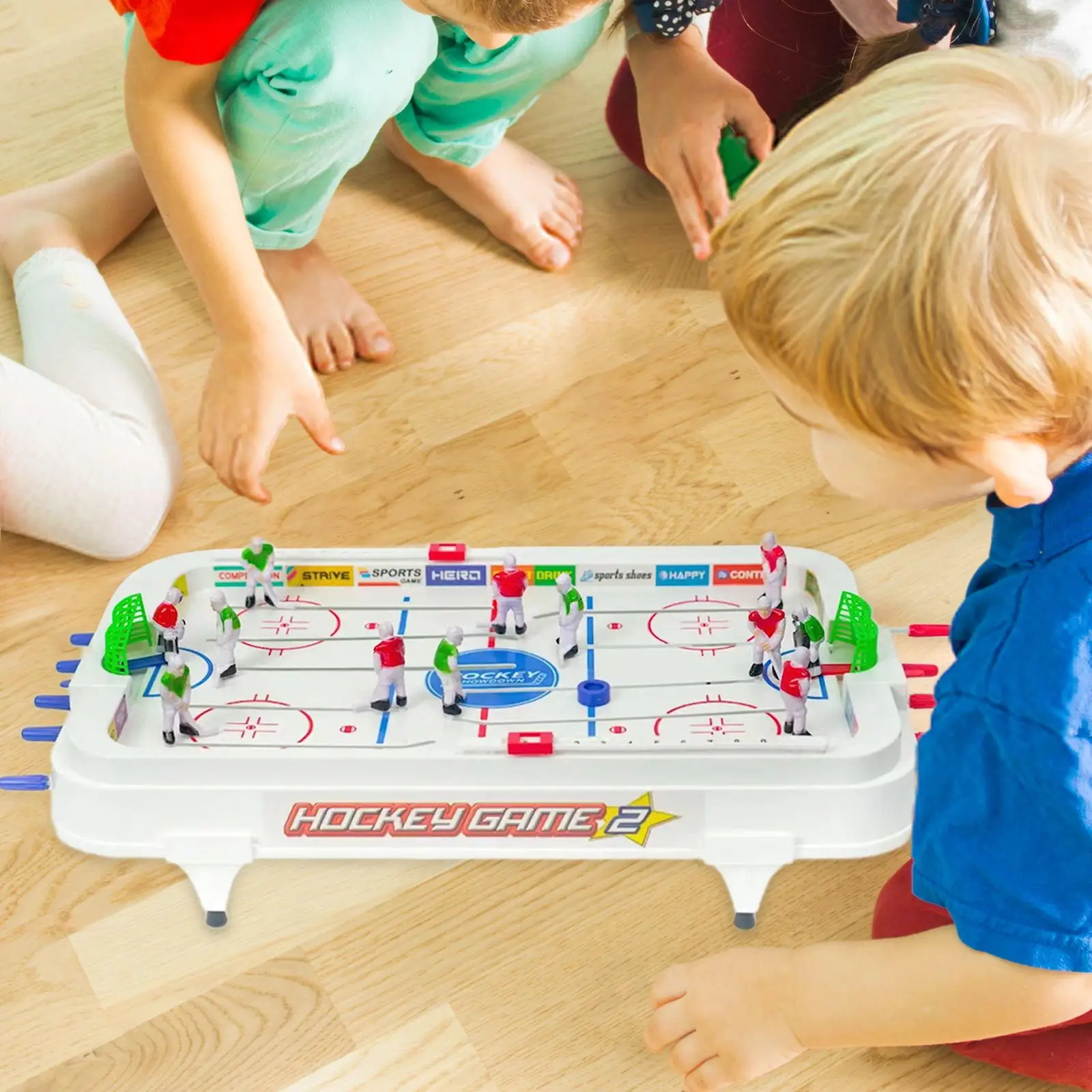 Mini Air Hockey Game Children Fun Toy Entertainment Ice Hockey Table Game