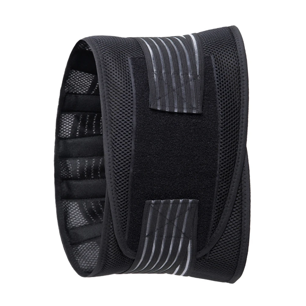 

Running Corset Lumbar Support Brace Fitness Belt Nylon Men Breathable Waist Wrap Adjustable Durable Premium Material Muscle