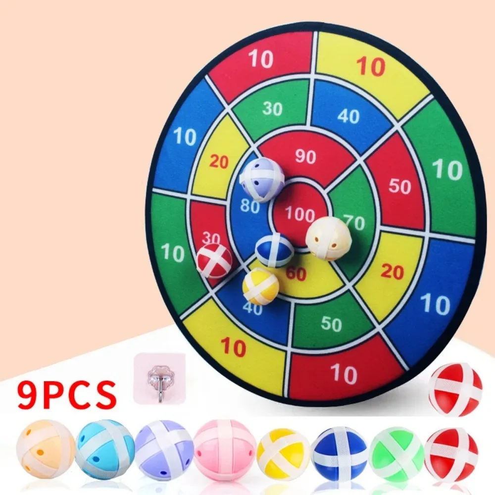 Large Hard Board Children's Sticky Ball Toy Sticky Ball Indoor Dart Target Plate Outdoor Parent-child Suction Cup Ball image 6