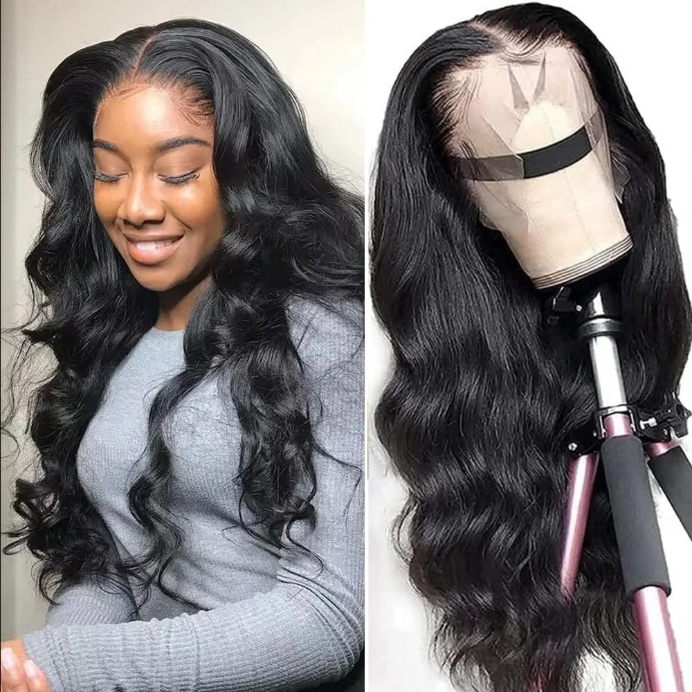 

Body Wave Lace Front Wigs Human Hair Pre Plucked With Baby Hair Brazilian Remy Human Hair Wig 13x4 Body Wave Lace Frontal Wig