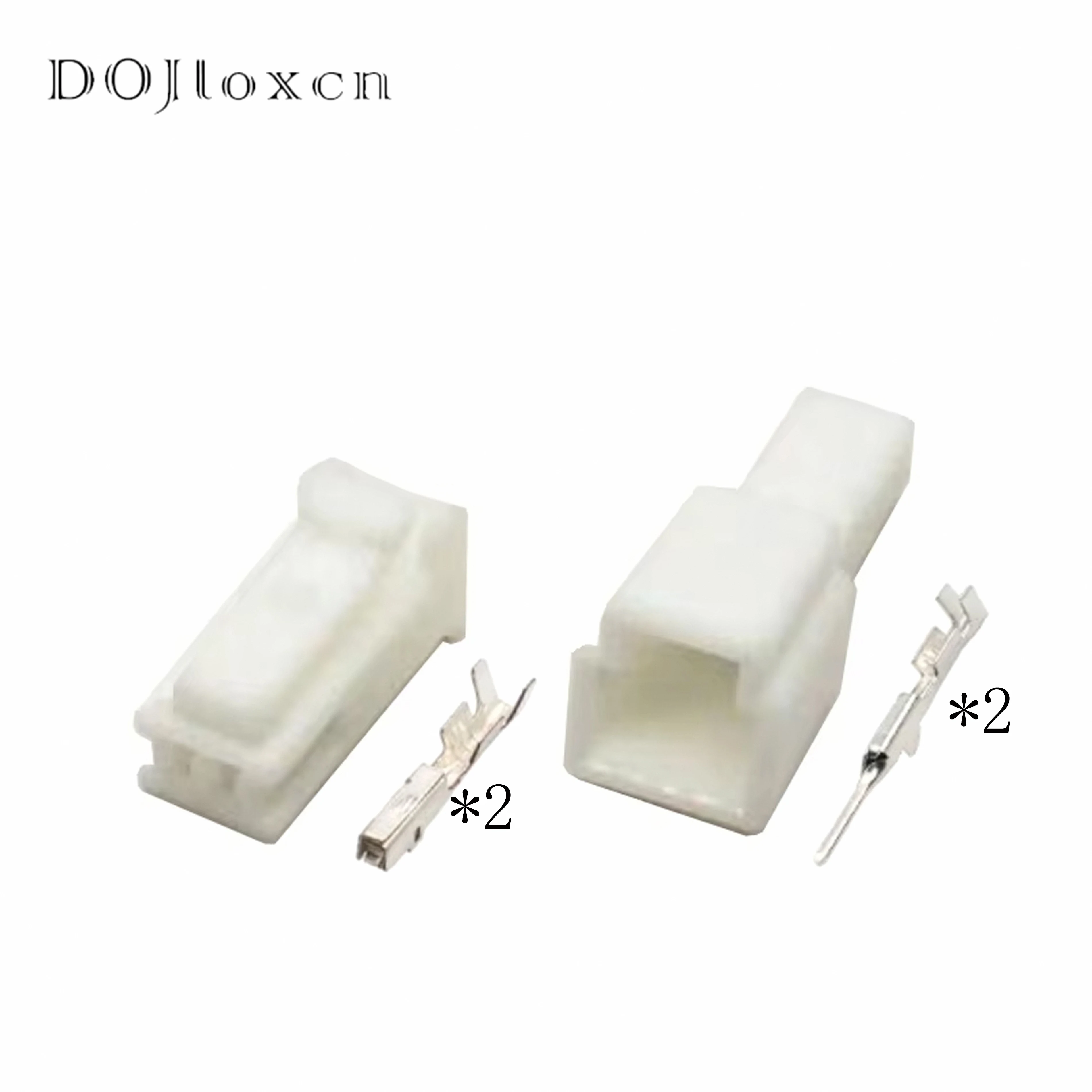 1/5/10/20/50 Sets 2 Pin 1.2 Series DJ7024Y-1.2-21 Car Horn Harness Connector Plug Suitable For Toyota Camry DJ7024Y-1.2-11