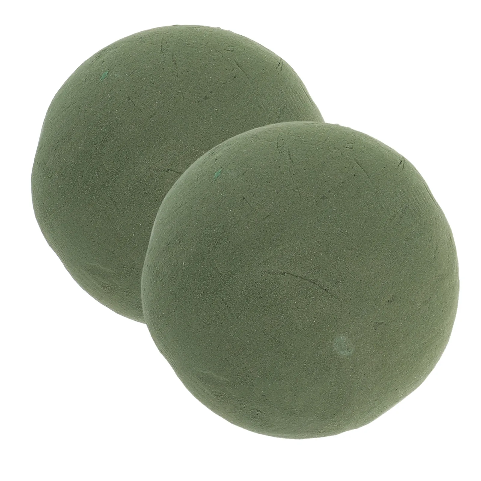

2Pcs Green Floral Foam Ball Perfect for Wedding Party Bouquet Craft Foam Arrangement Flower Fresh Artificial Block Sphere