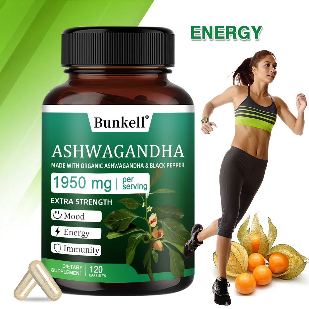 

Bunkell Organic Ashwagandha Supplement Reduces Stress, Improves Mood, and Promotes Overall Well-being for Both Men and Women
