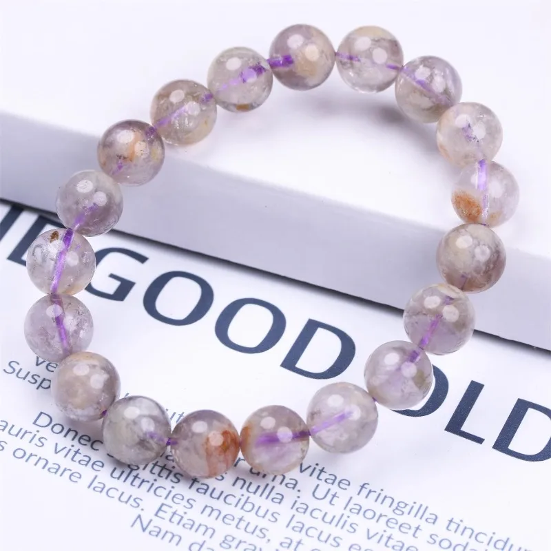 

Natural Amethyst Bracelet, Dark Amethyst Bracelet, Same for Men and Women.