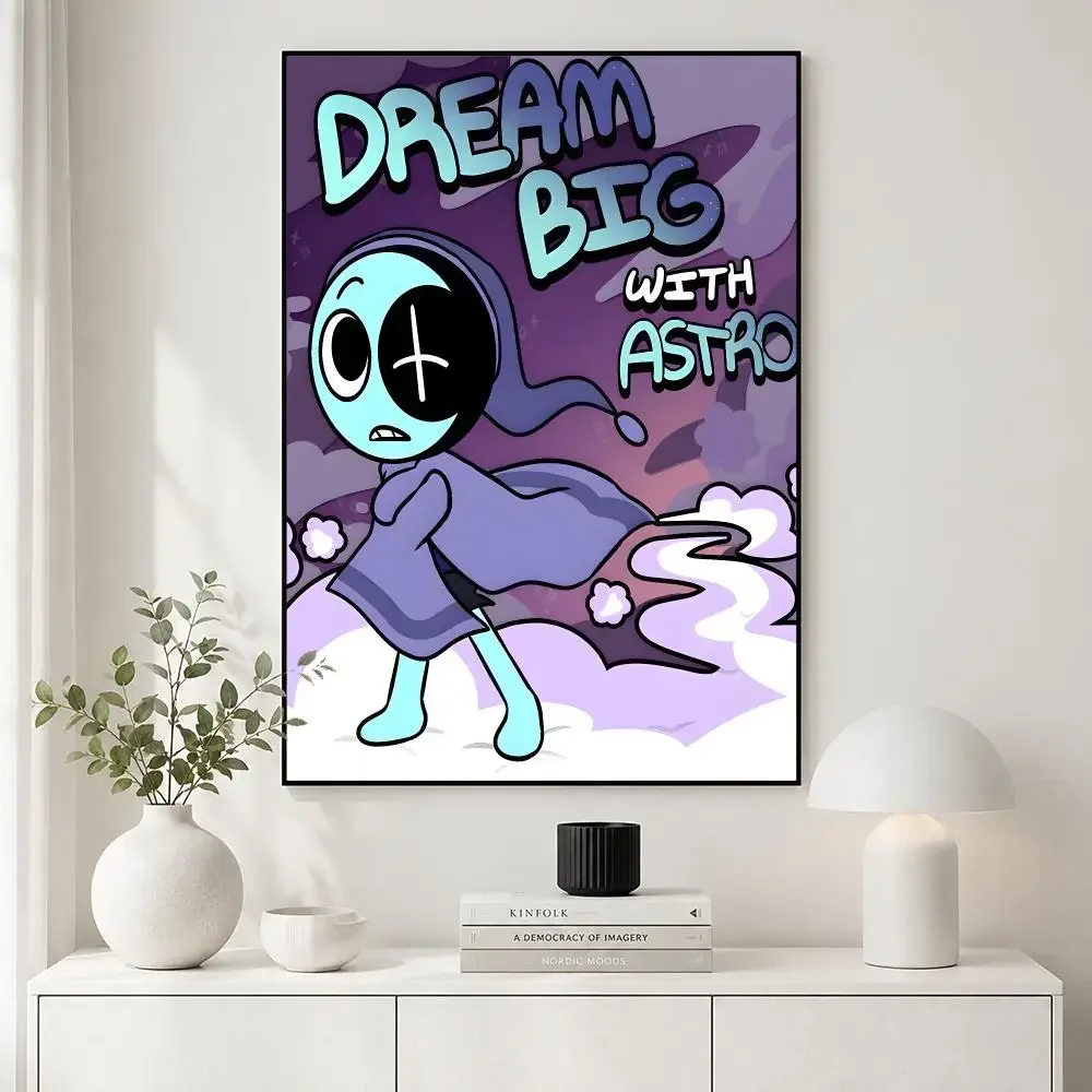 Game Dandy World Poster Hochwertige Wandkunst-Poster, geeignet für Heimbüros, Schlafzimmer und Wohnzimmer. – Detail 23