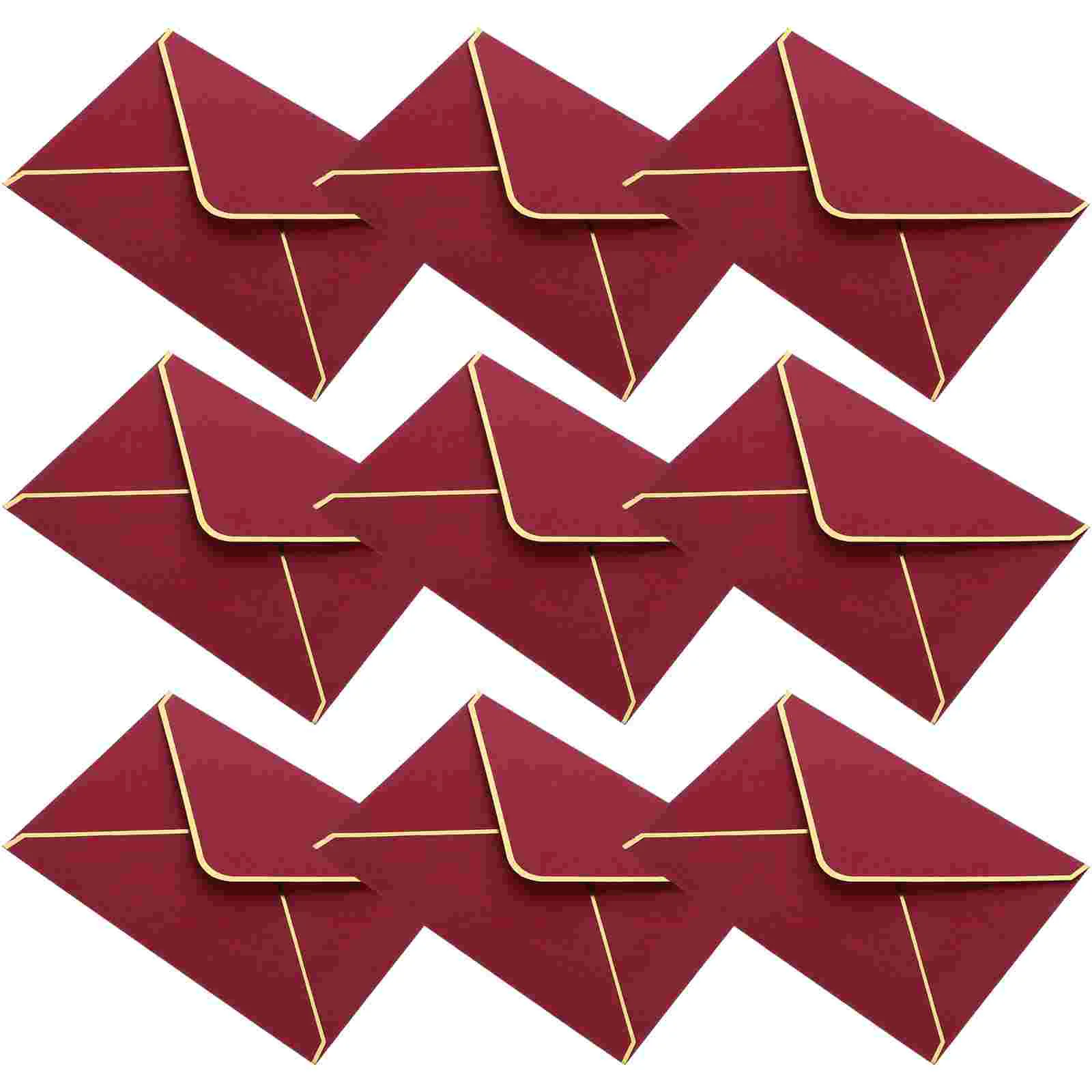 50 Pcs Envelope Party Cards Envelopes Storage Business Portable Invitation White Blank Wedding Multi-function