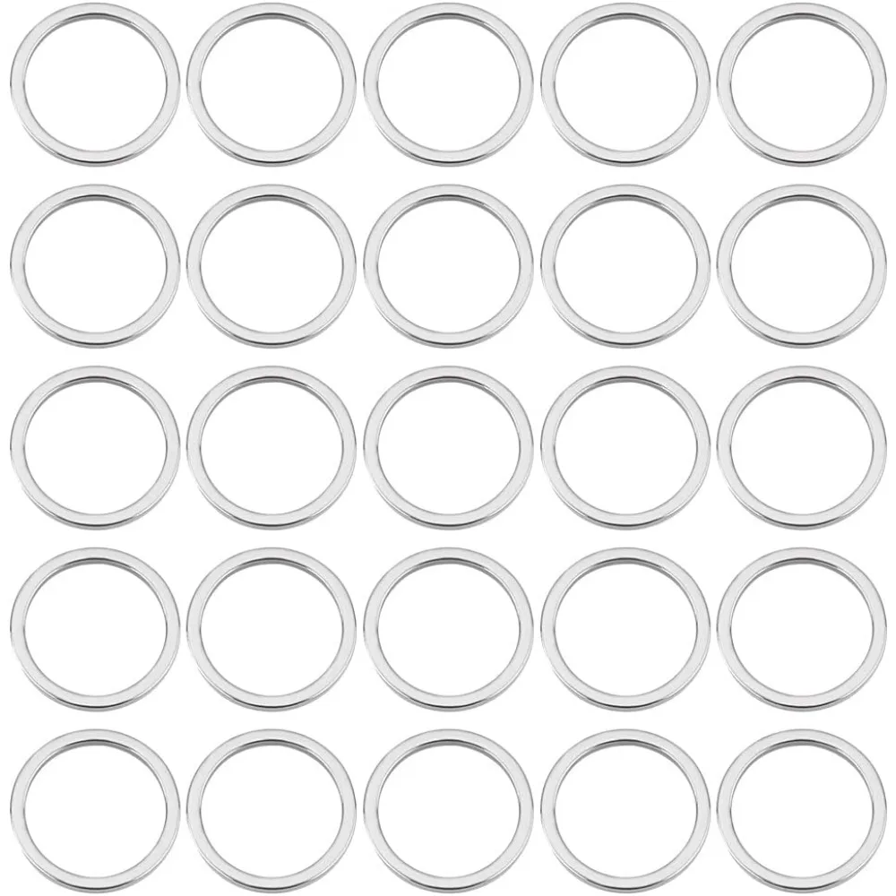 

100 шт. круглое кольцо 12 мм из нержавеющей стали, круглые рамы, разъемы, серьги с узором, кольцо, ювелирные звенья для браслета, комплект ожерелья