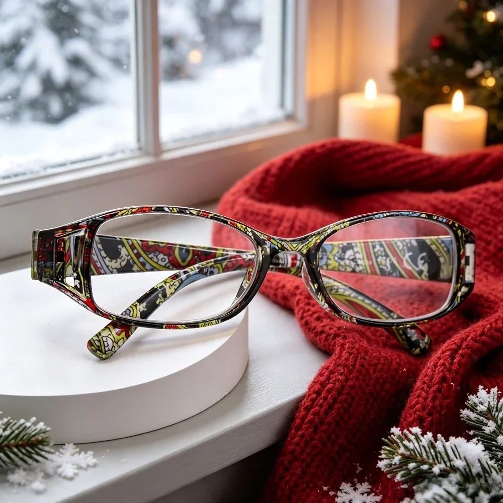 Spring-Hinge Reading Glasses Set — product information 3