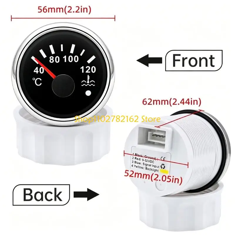 Picture 7: 547B Water Temperature Meter with 40-120°C Analog Face and Set