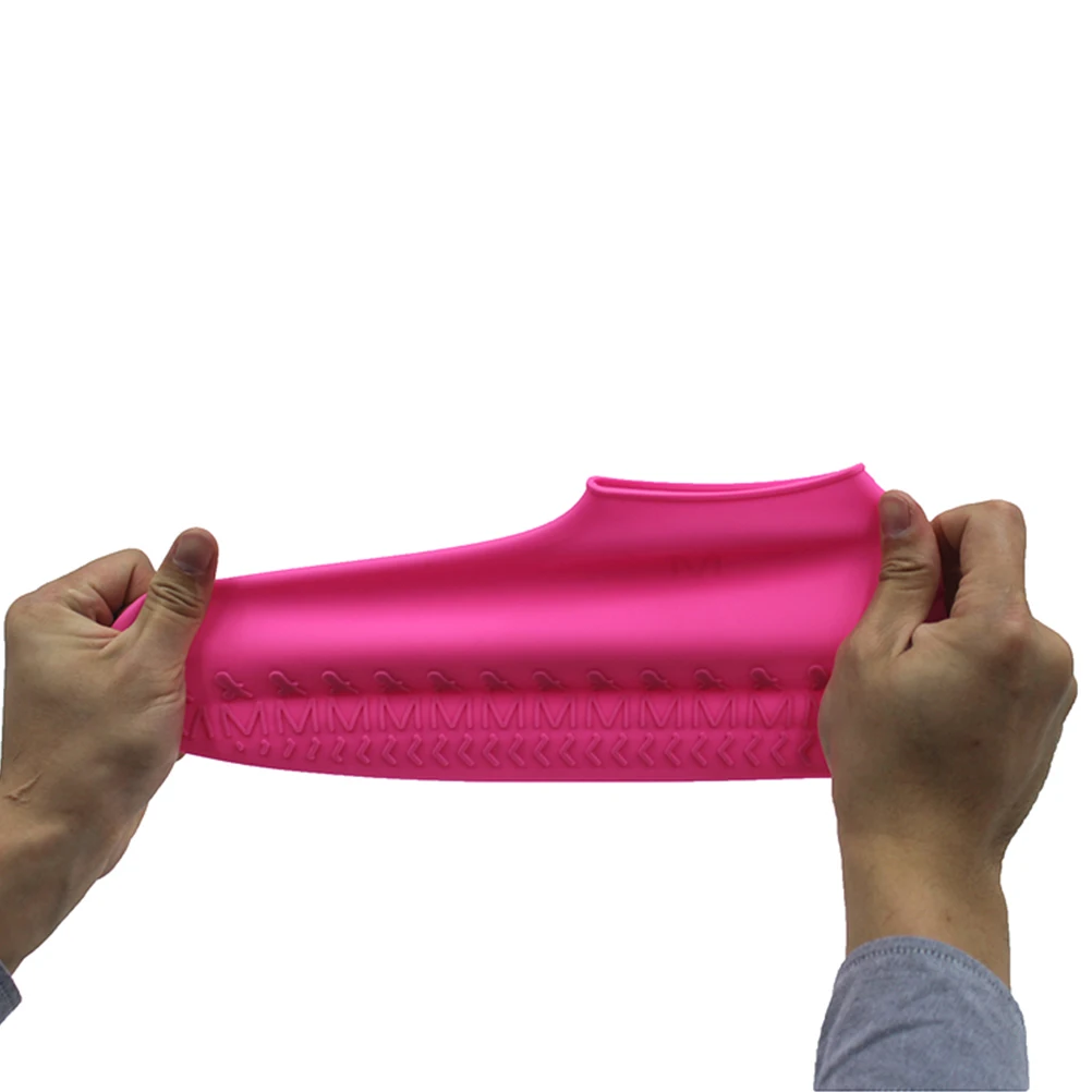 

1Pair Waterproof Shoe Covers Silicone Rainproof Anti-Slip Shoe Protector for Outdoor Hiking Fishing Clean Keep Unisex Men Women