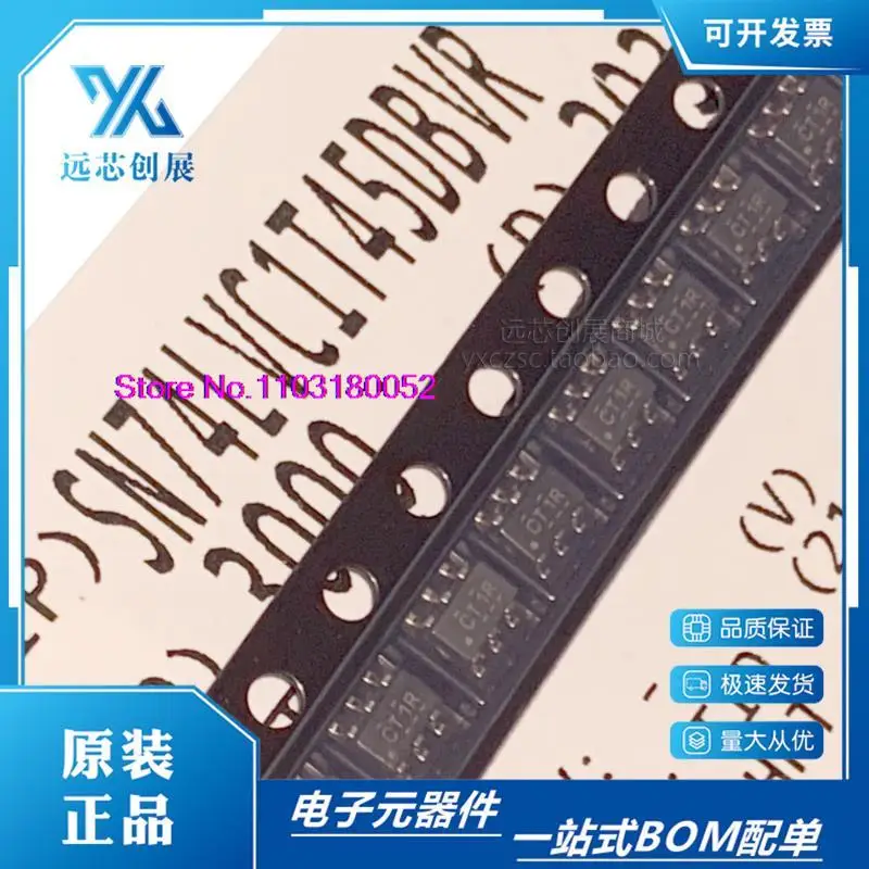 10PCS/LOT   SN74LVC1T45DBVR 74LVC1T45 CT1*  SOT23-6