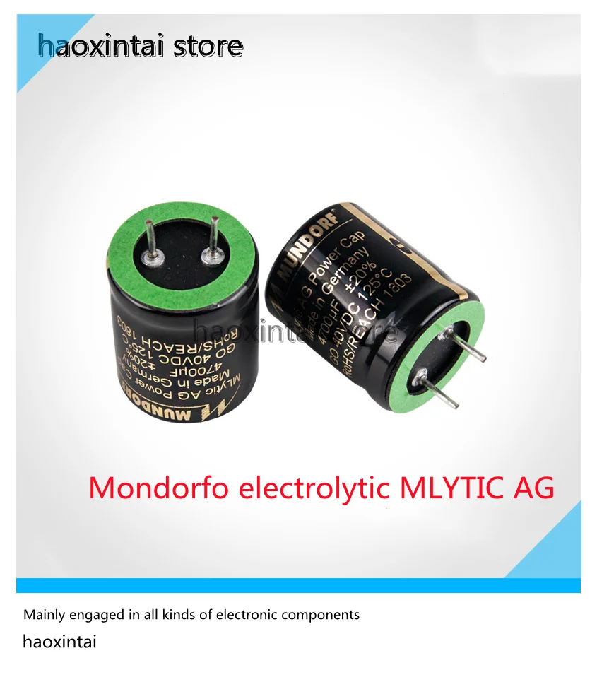 

1PCS Germany Mundorf Mondorf MCAP MLYTIC AG 40V 63V filter audio electrolytic capacitor original licensed