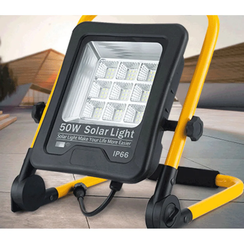 LED floodlight, mobile outdoor camping construction lighting, portable charging emergency floodlight_voghion.com
