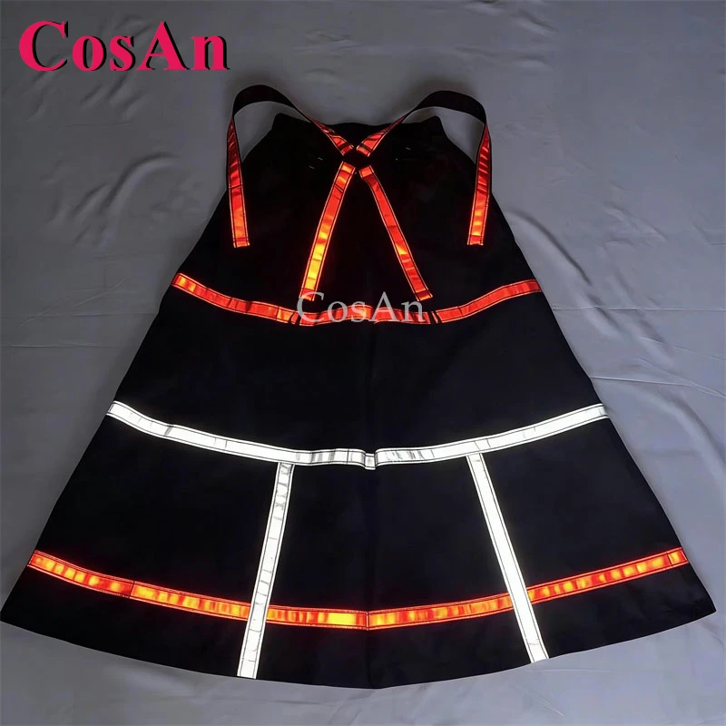 

CosAn модные брюки с геометрическим узором для танцев в стиле AUS Ghost, брюки Melbourne Shuffle, брюки-клеш со светоотражающими эффектами