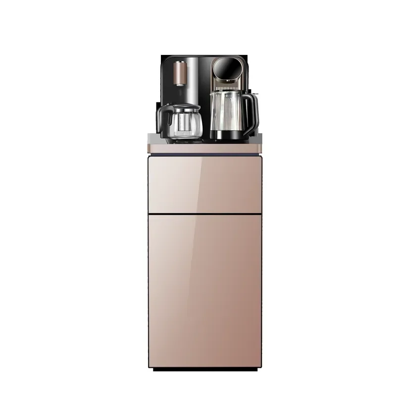Smart Tea Bar Water Dispenser with Compressor Cooling Hot and Cold Touch Control Panel Includes Kettle and Hot Water Bottle