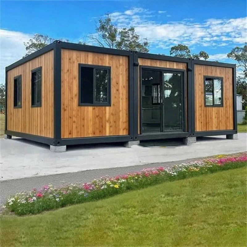 

Customized Foldable Mobile Home 20Ft 40Ft Villa Prefabricated House Prefab Home Movable Tiny House Detachable Container House