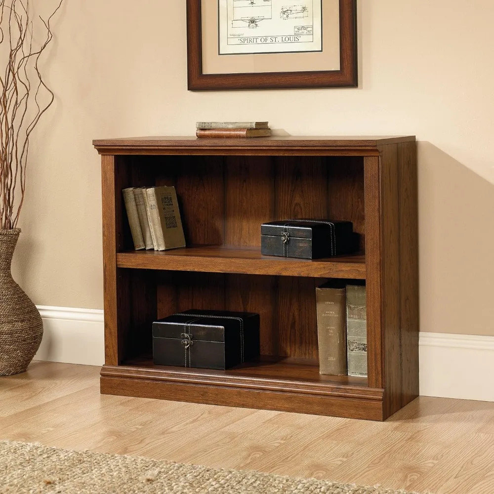 

Walnut Bookcase Storage Cabinet for Books Shelf Bookcases