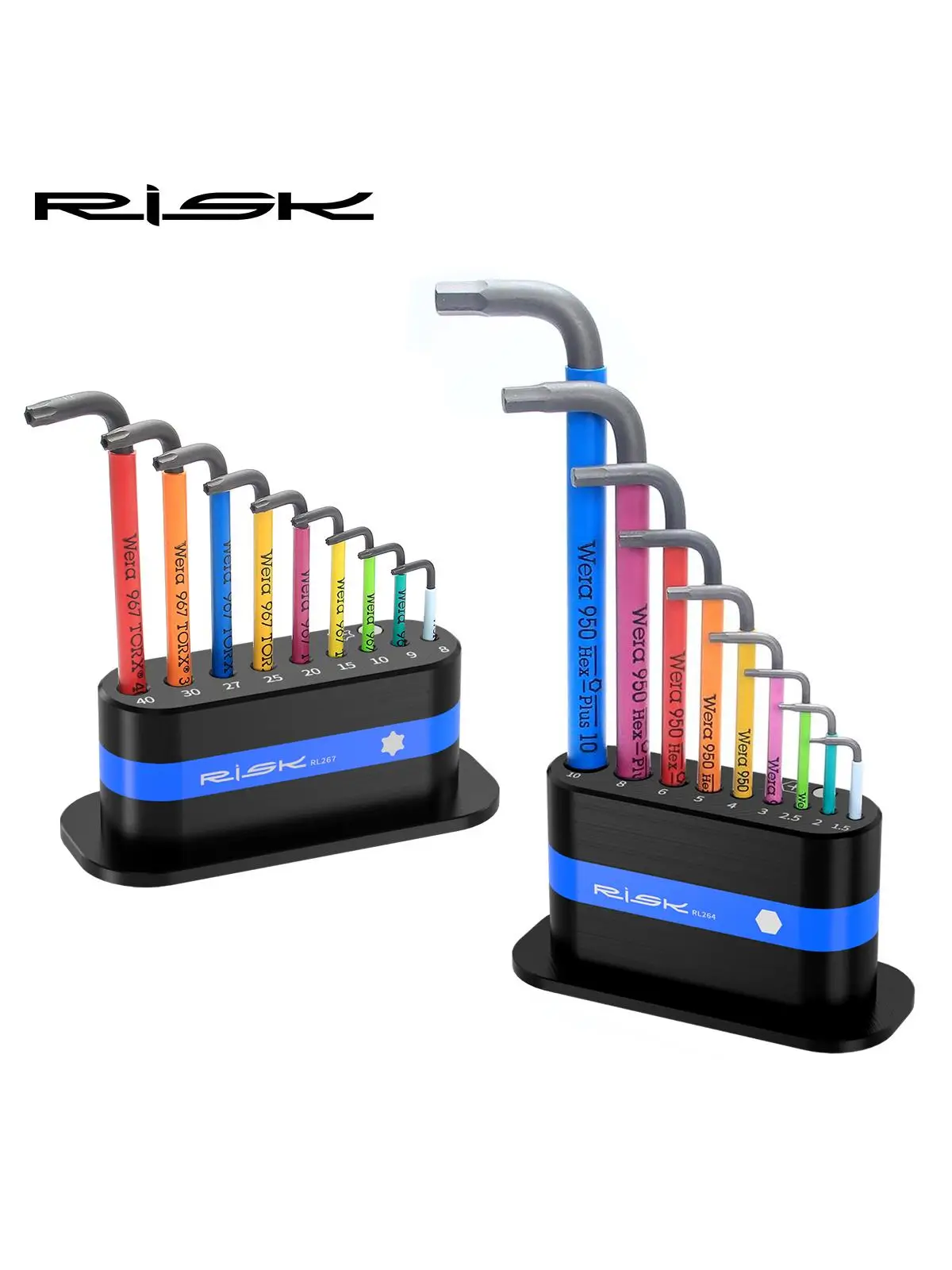 AliExpress NONE RISK color hex L-shaped wrench T25 wrench tool storage box, tool box compatible with wera 950/967 series