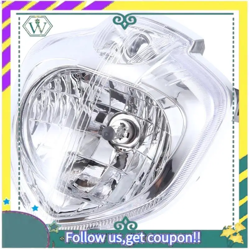 

A82U-Fit For FZ6N FZ600 FZ6 2004 - 2009 Headlight Headlamp Or Head Light Lamp Light Housing Cover Replacement Parts