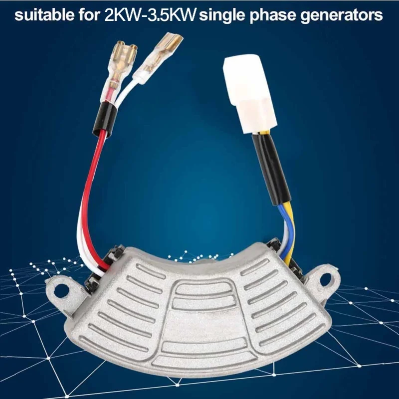 Arcshaped Automatic Voltage Regulator AVR For 2KW3.5KW Single Phase Petrol Generator