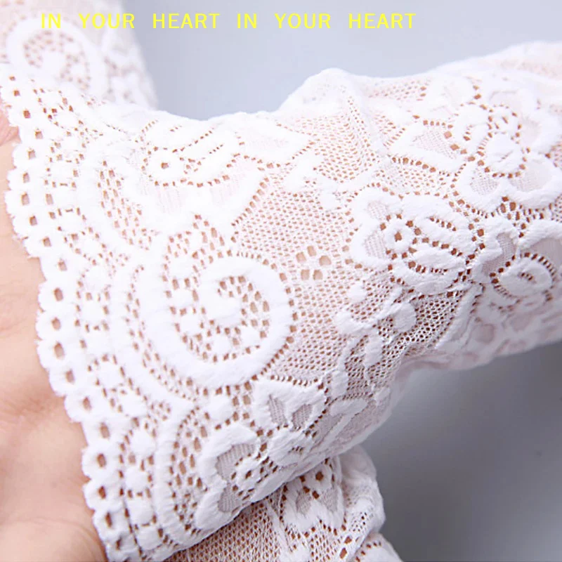 【X】Fake Sleeve Decoration Cuffs Summer Sun Protection Gloves Ice Lace Sleeves Driving Uv Blocking Arm Sleeves