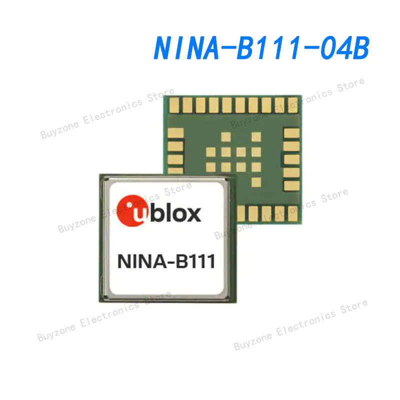 

NINA-B111-04B Bluetooth Modules Stand-alone BLE Module with antenna pin, nRF52832, SMD