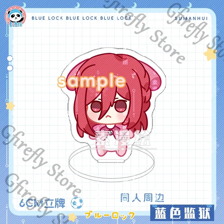 الأزرق قفل ناجي Seishiro ميكاجي ريو إيتوشي Sae Isagi Yoichi أنيمي تأثيري التماثيل أطقم منمذجة الحلي عالية الجودة التميمة