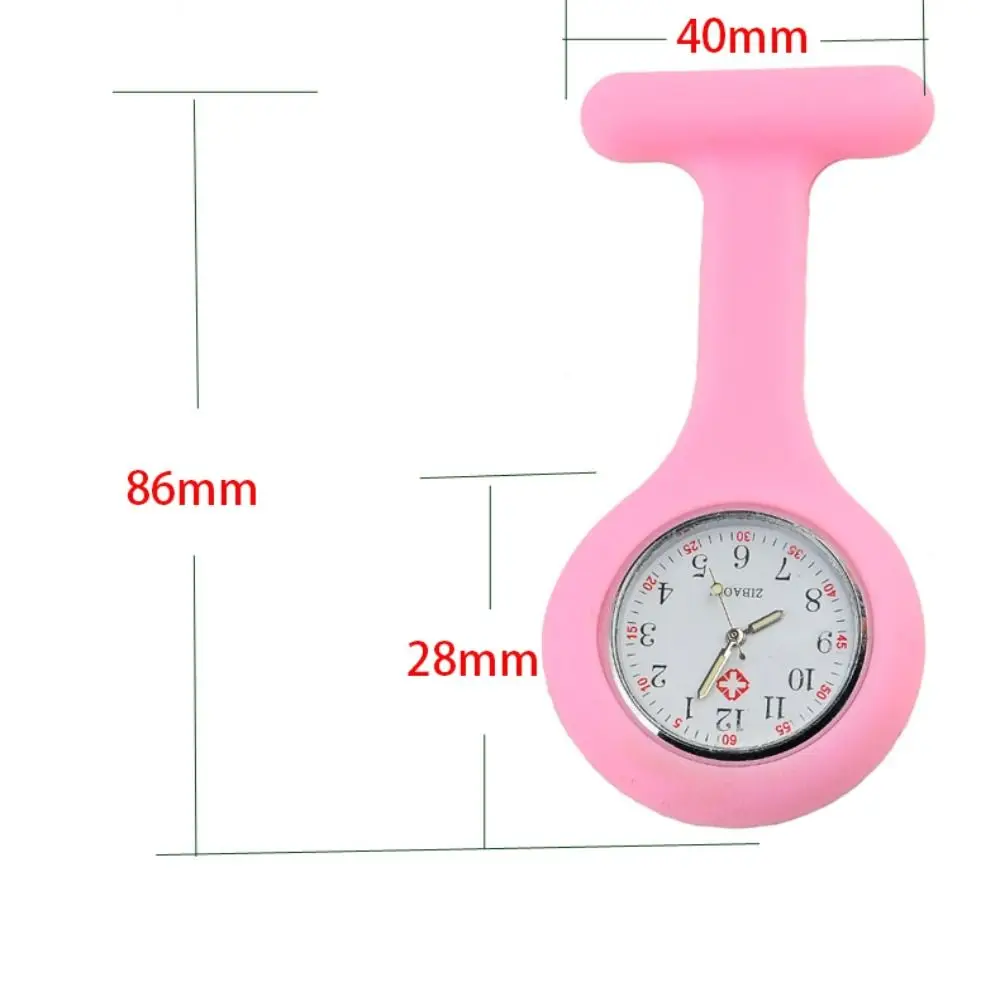 with Second Hand for Doctor Nurse Multi Colors Nurse Watch Portable Pocket Watches Stethoscope Watch Medical Brooch Fob Watch