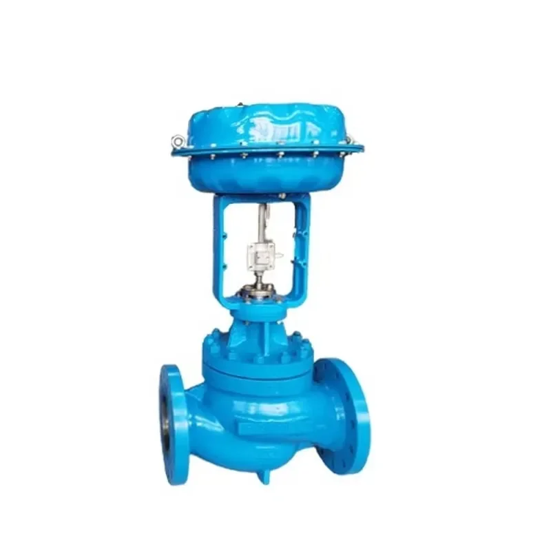 

Carbon steel pneumatic single seat cage control valve