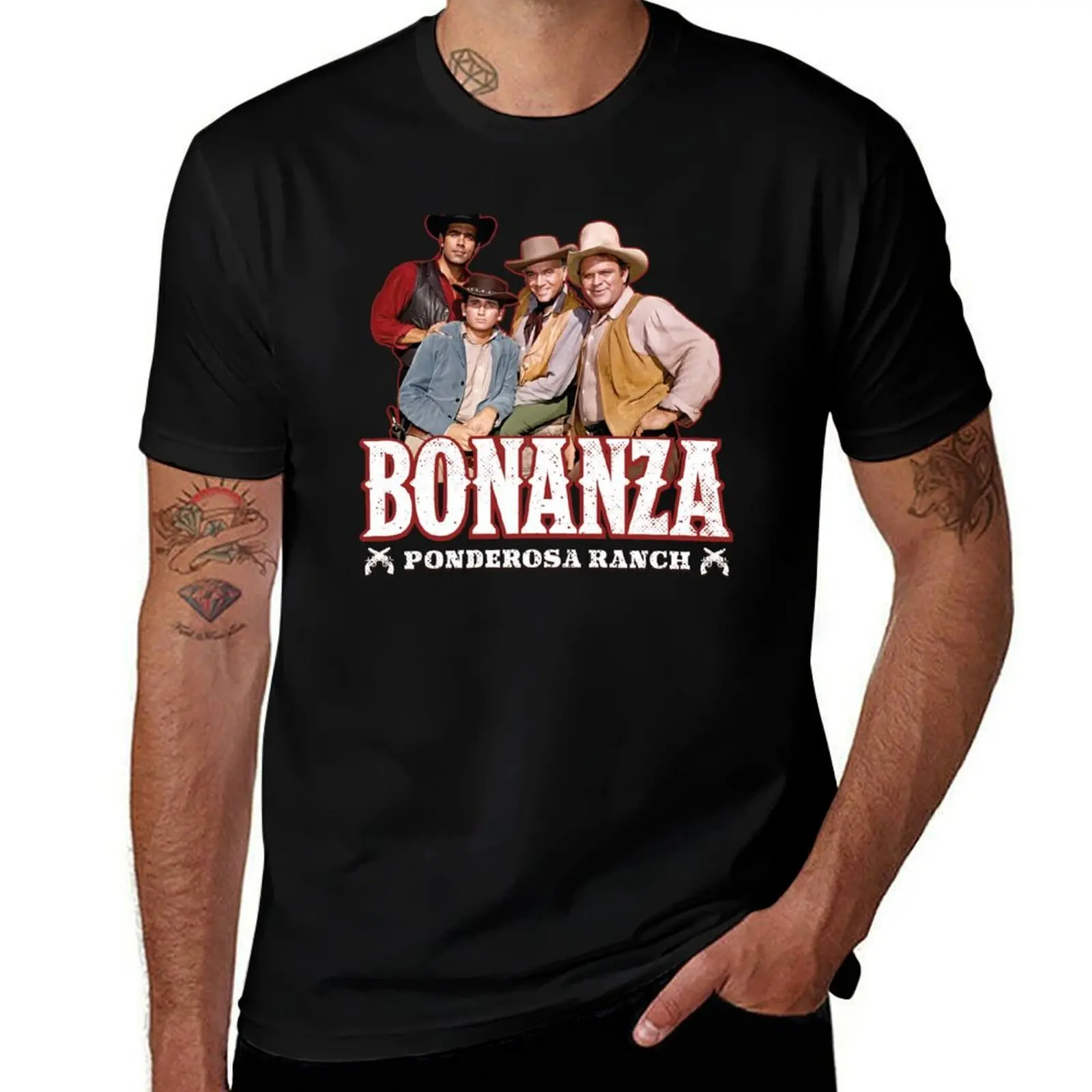 

BONANZA T-Shirt printed t shirts for man man t shirt heavy cotton man t shirt graphic T-Shirt