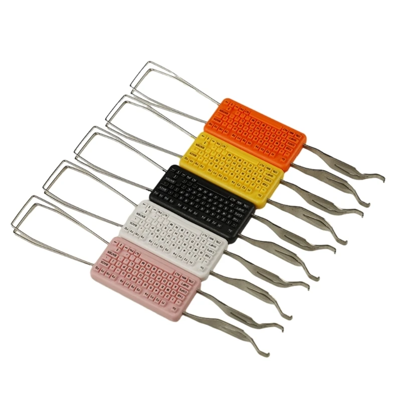 Stainless Steel Keycap Puller Metal Keycap Removal Tool for Mechanical Keyboard Dropship