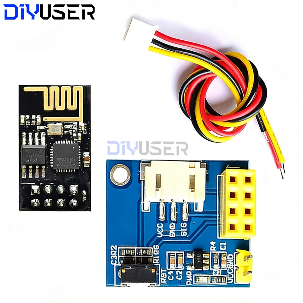 ESP8266 ESP-01 WS2812 RGB LED Controller Module for IDE WS2812 Light Ring Smart Electronic DIY