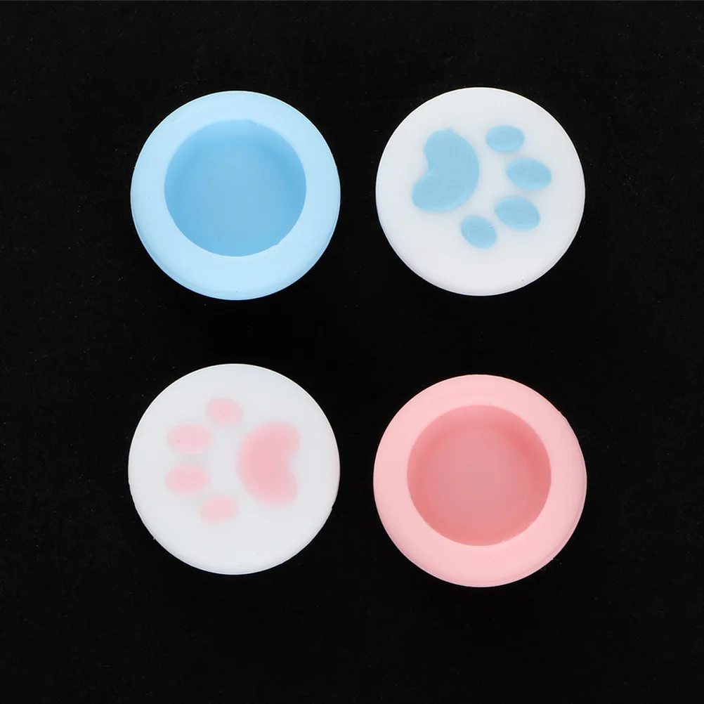 

8Pcs Joystick Protective Cover Easy to Install Press from for Game Machine Thumb Grips Joystick Caps