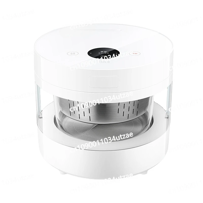 Transparent Steam Rice Cooker Cooking Visual Borosilicate Glass Liner Healthy Steamed Rice