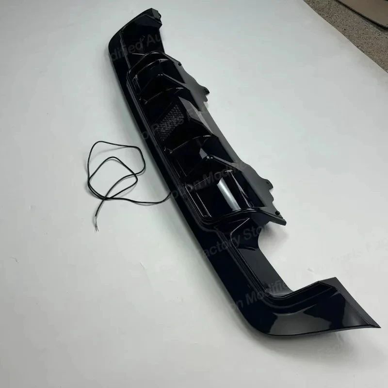 MP Style  5 Series E60 E61 2004-2010 Sport Rear Bumper Diffuser Plate Sp Tail Spoiler Body Kit Tuning Car Parts