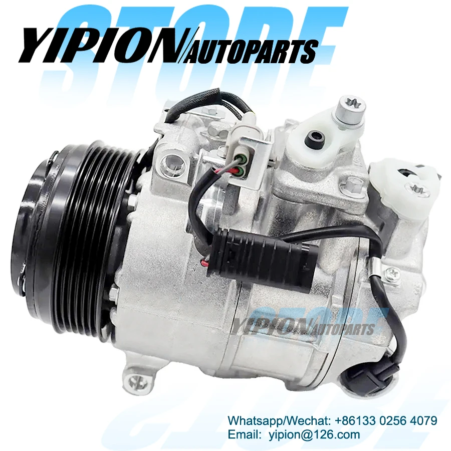 X204 AC Compressor For Mercedes Benz 6SBU16C W212 ML350 E350 447260-4053 A0032302811 A 003 230 28 11 247300-7660  437100-8640