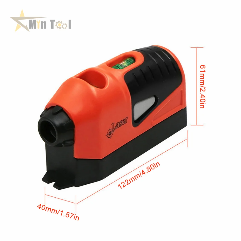 Mini Vertical Spirit Level Tool Laser Level Guided Level Line Measurement Gauge Tool Hand Tools Optical Instrument